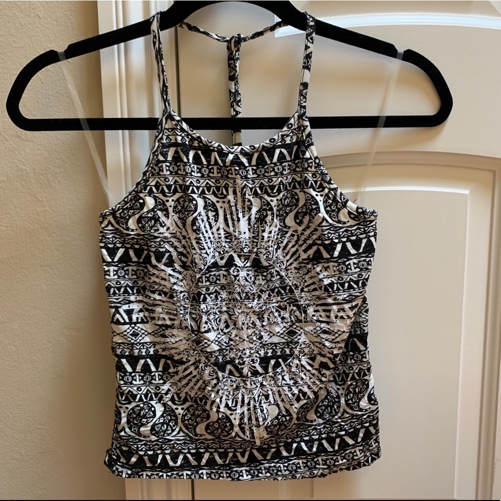 Full Tilt Halter Style Tank Top